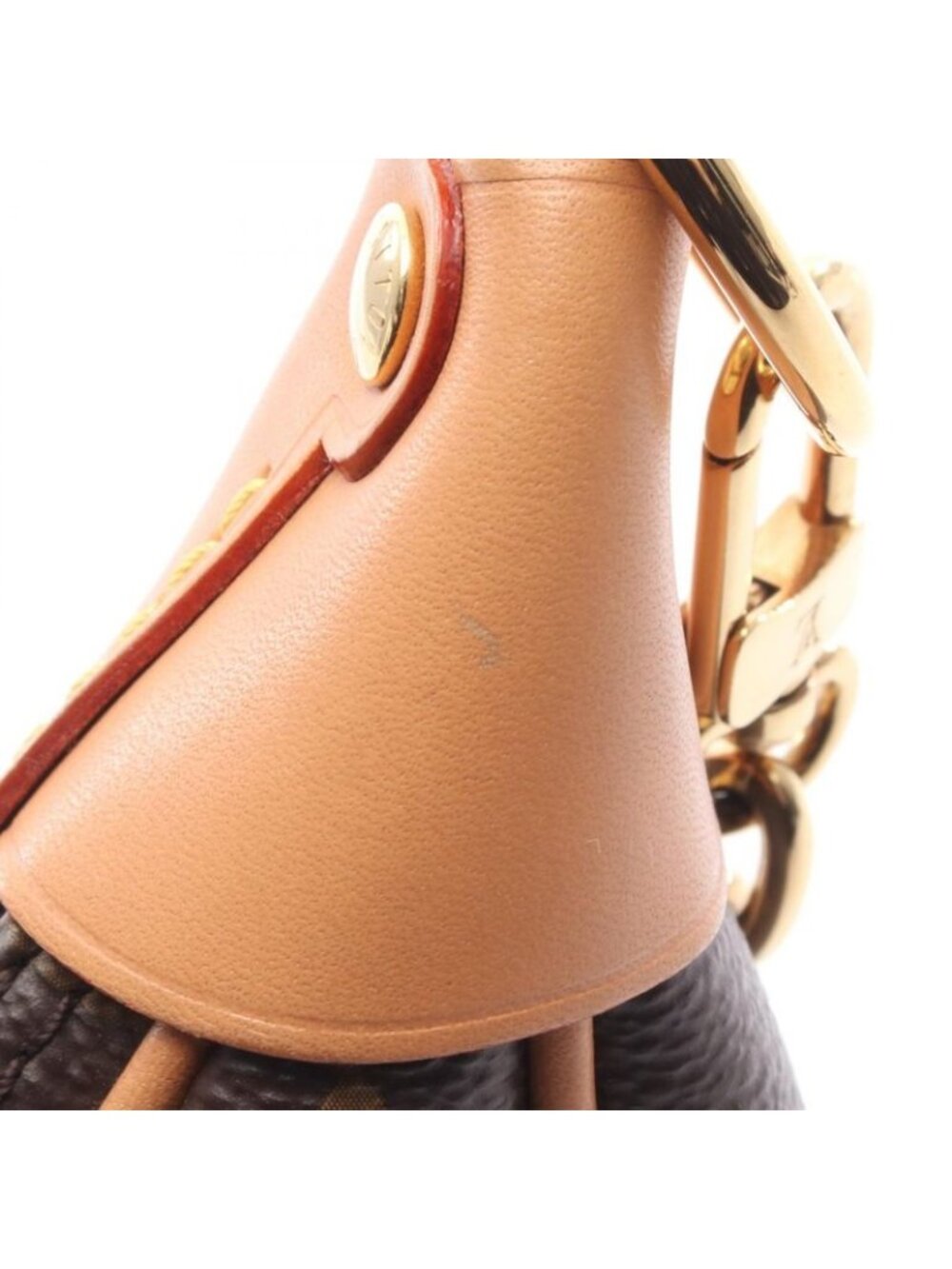 ★SOLD★ Louis Vuitton Shoulder Bag Loop Canvas Leather - Picture 6 of 6